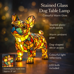 Vibrant Dog Shaped Table Lamp