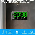 Large LED Display Digital Wall Clock