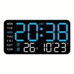 Large LED Display Digital Wall Clock