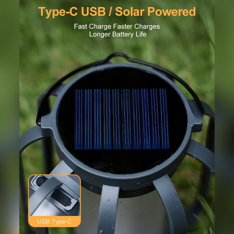 Portable Solar LED Camping Light