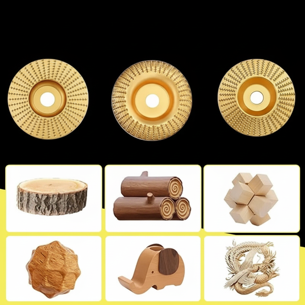 3 Inch Wood Sanding Discs for Shaping Polishing