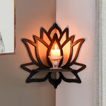 Lotus Flower Wall Corner Shelf