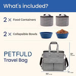 Pet Travel Backpack Set