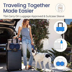Pet Travel Backpack Set