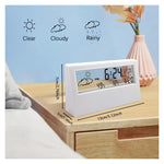 Modern Square LED Silent Clock