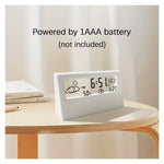 Modern Square LED Silent Clock