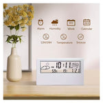 Modern Square LED Silent Clock