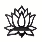 Lotus Flower Wall Corner Shelf