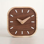 Silent Wooden Table Clock
