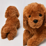 Realistic Teddy Bear Plush Toy Dog