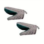 2pcs Quilted Silicone Pot Holders