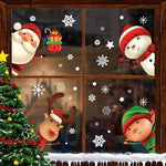Christmas Window Clings Stickers