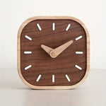 Silent Wooden Table Clock