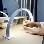 Crescent Moon LED Desk Lamp
