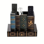 Vintage European Wooden Pen Holder