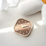 Silent Wooden Table Clock