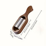 Wood Handle Stainless Steel Cheese Grater