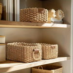 3 Piece Woven Storage Basket