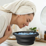 Collapsible Silicone Facial Ice Bowl