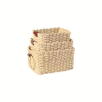 3 Piece Woven Storage Basket