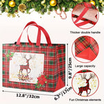 Festive Christmas Gift Bags with Handle
