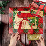 Festive Christmas Gift Bags with Handle