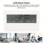 Modern Square LED Silent Clock
