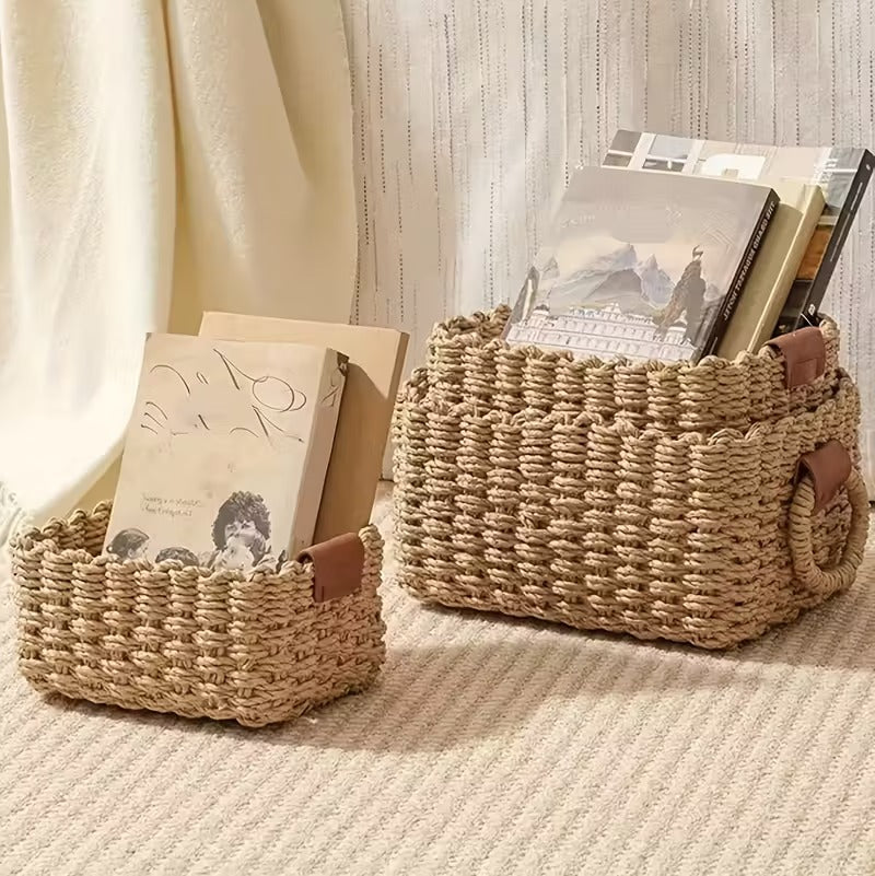 3 Piece Woven Storage Basket