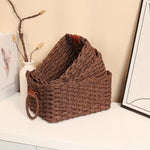 3 Piece Woven Storage Basket