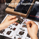 Haunted Mansion DIY Wooden Book Nook Shelf Insert