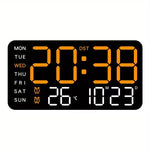 Large LED Display Digital Wall Clock