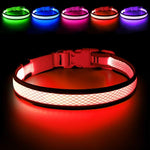 USB Rechargeable LED Dog Collar Lights