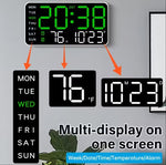 Large LED Display Digital Wall Clock