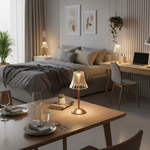 Portable LED Desk Lamp with USB Rechargeable Touch