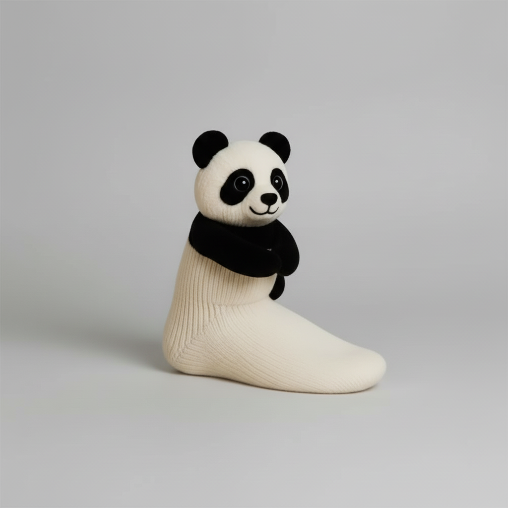 Adorable Cuddly Animal Soft Socks