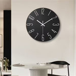 Rustic Nordic Wall Clock