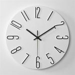 Rustic Nordic Wall Clock